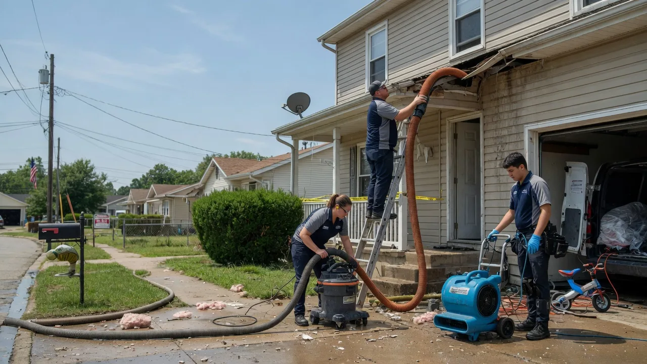 Water Damage Restoration in Mcclure, PA near me